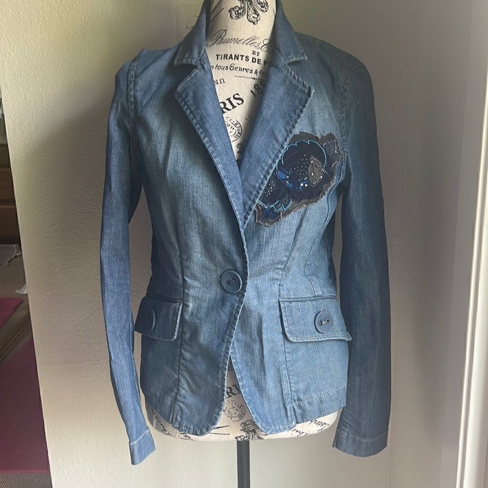 KENZO vintage stylish jean jacket M
